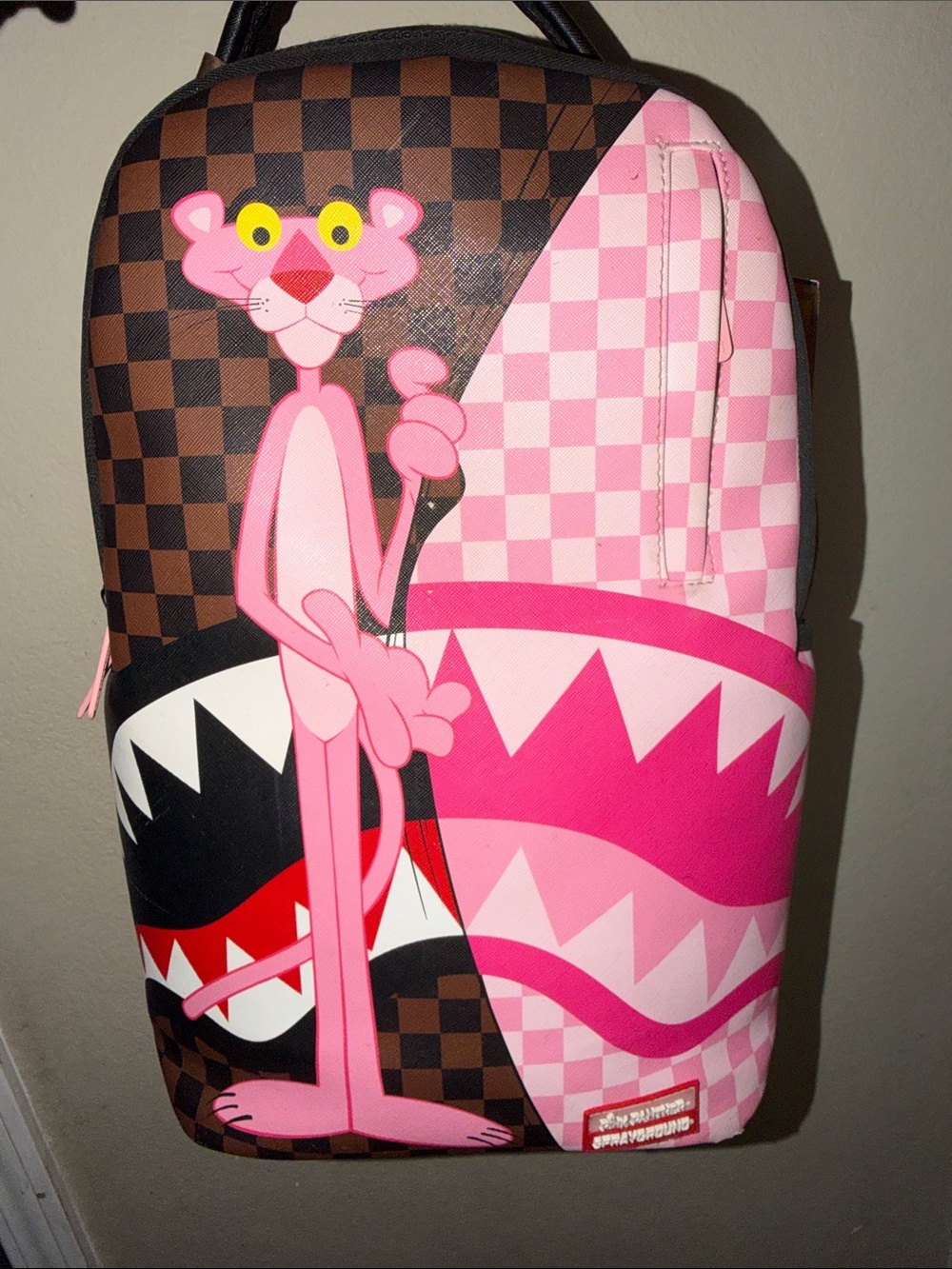 SPRAYGROUND Pink Panther Kids One-Piece Backpack - Pink